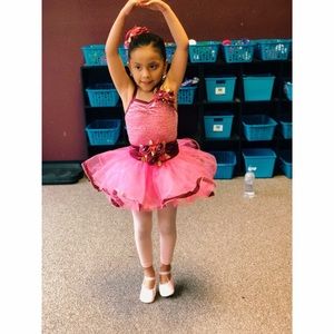 💕 Ballerina Dress / Tutu with matching hair bow💕